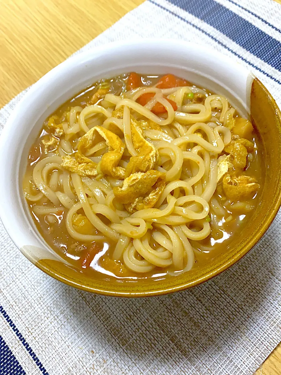 カレー リメイク カレーうどん|けんいちさん