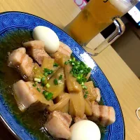 愛の角煮ビールを添えて|こさん