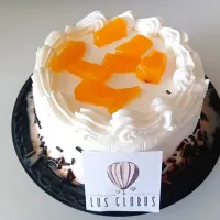 Pastel tres leches durazno|Los Globosさん