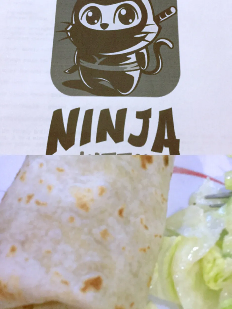 I got a new cookbook and a chicken tacos|ninja kittyさん