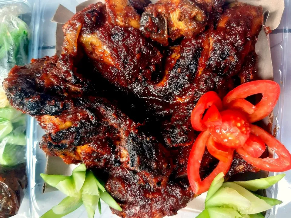 ayam bakar binar|rumah binarさん