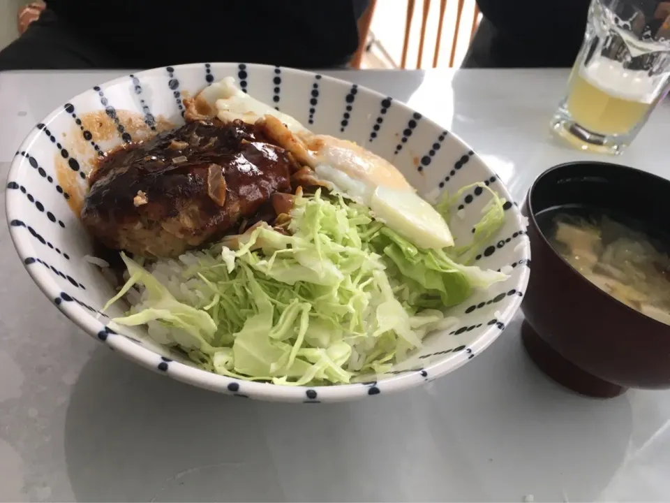 Snapdishの料理写真:ロコモコ丼|asaeさん