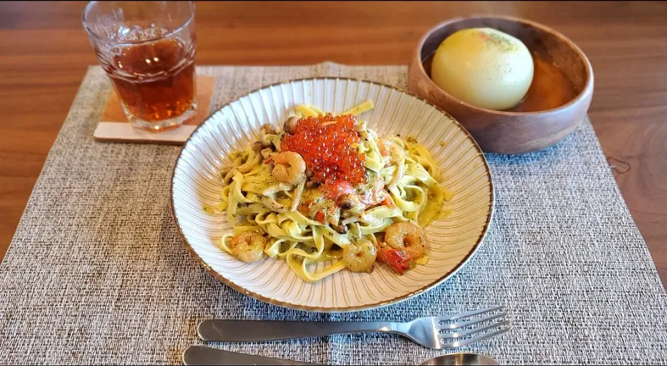 ジェノベーゼパスタ|あかりさん