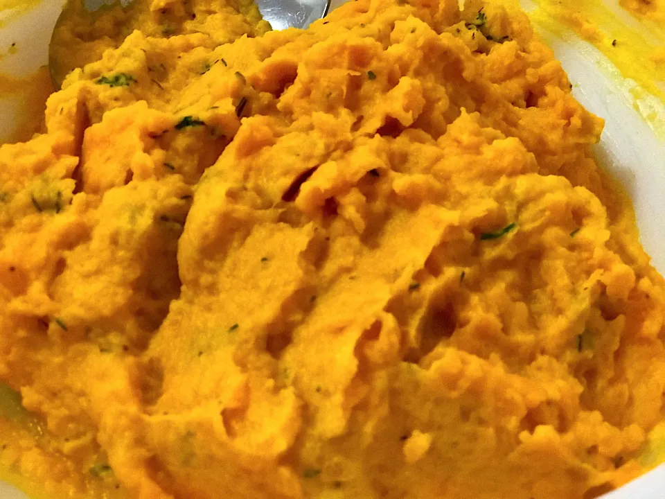 Snapdishの料理写真:Pumpkin and dill salad|Babyluv Cabrera Ocampoさん