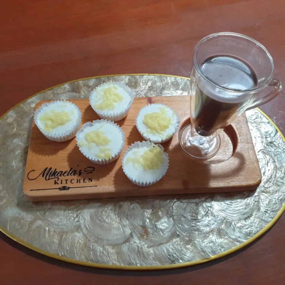 Puto Cheese paired with Chococino|Mikaela's Kitchenさん