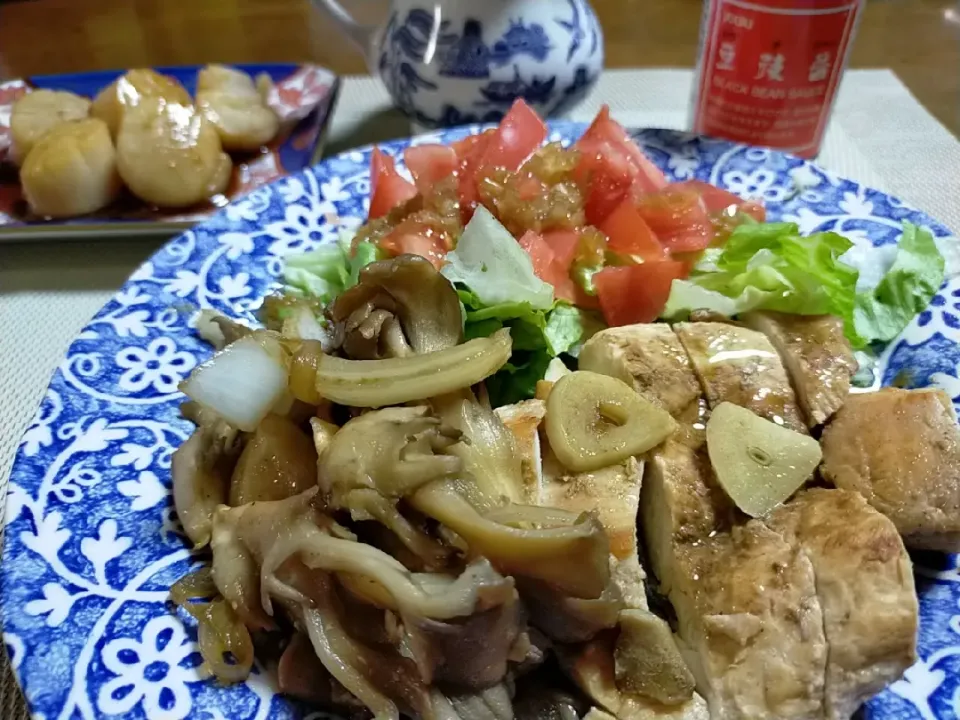 鶏むね肉の塩麹と豆板醤漬け|momoさん