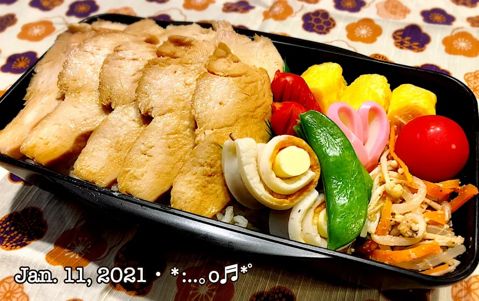 Snapdishの料理写真:2021/01/11お弁当〜♡|いく❤️さん