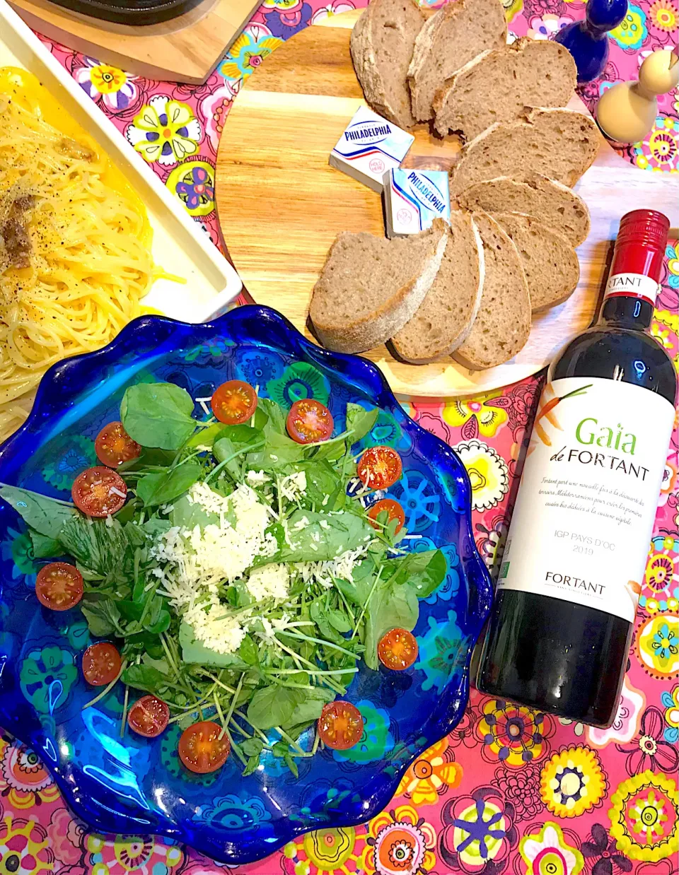 クレソンとパミジャーノでシンプルサラダ|サクサクさん