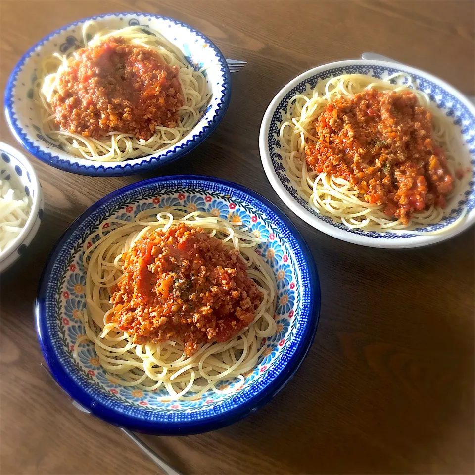 ミートソースパスタ|マミさん