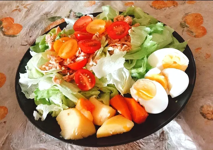 Healthy Salad
#eat clean@healthy❤️
#low carb high protein|steady chanさん