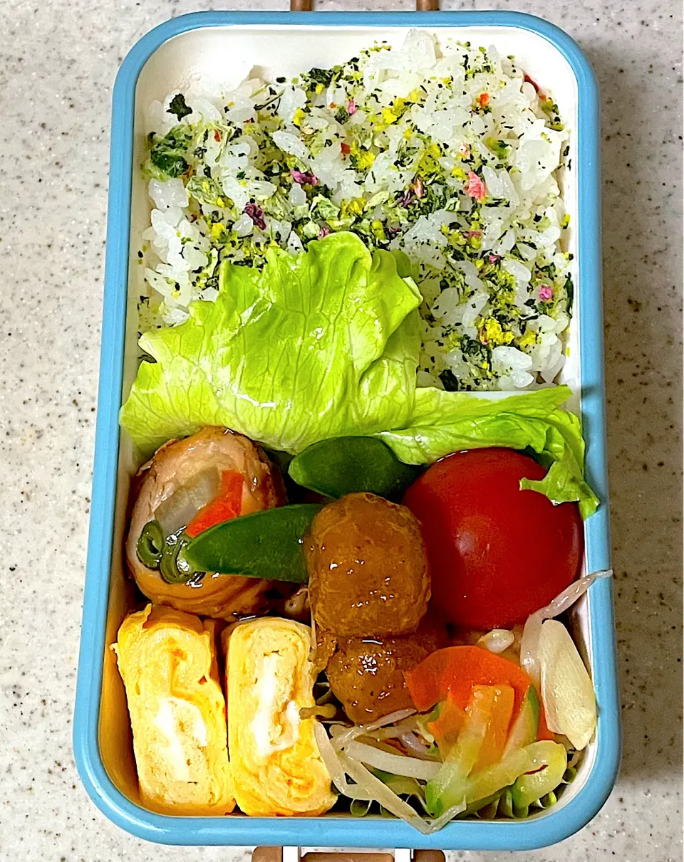 鶏肉の野菜巻弁当|besさん