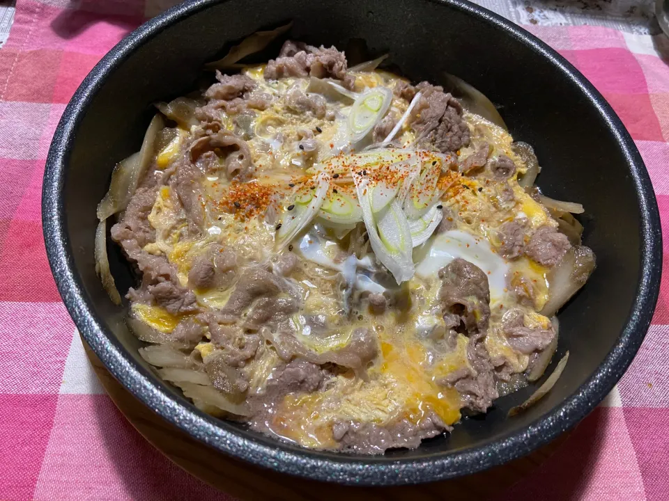 牛肉の柳川風|ハルのただ飯さん