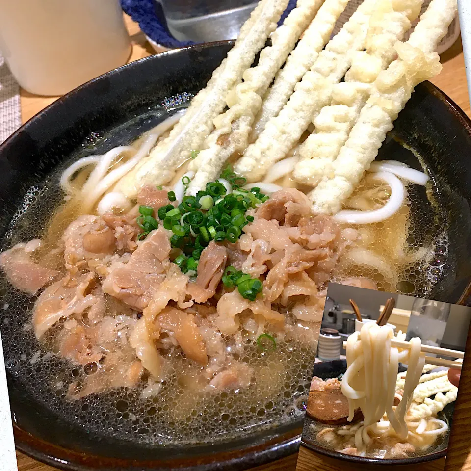 肉ごぼう天うどん@まがり(新大塚)|yoooochanさん