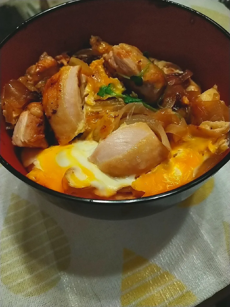 半熟親子丼【リュウジさんの至高の親子丼】|chiroruさん