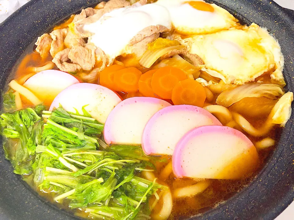 名古屋風鍋焼き味噌煮込みうどん|ゆっきー♪さん