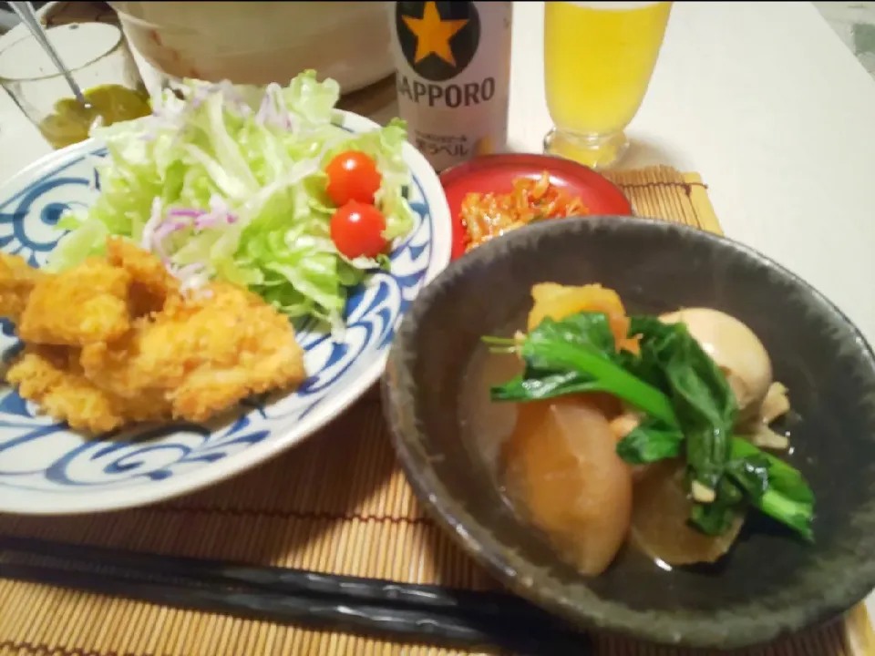 ささみフライ、土鍋煮物🍻|miyuki🌱さん