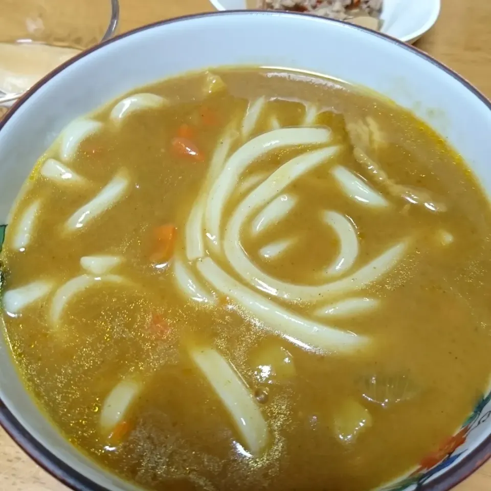 レトルトのカレーうどん|しまだ ちえこさん