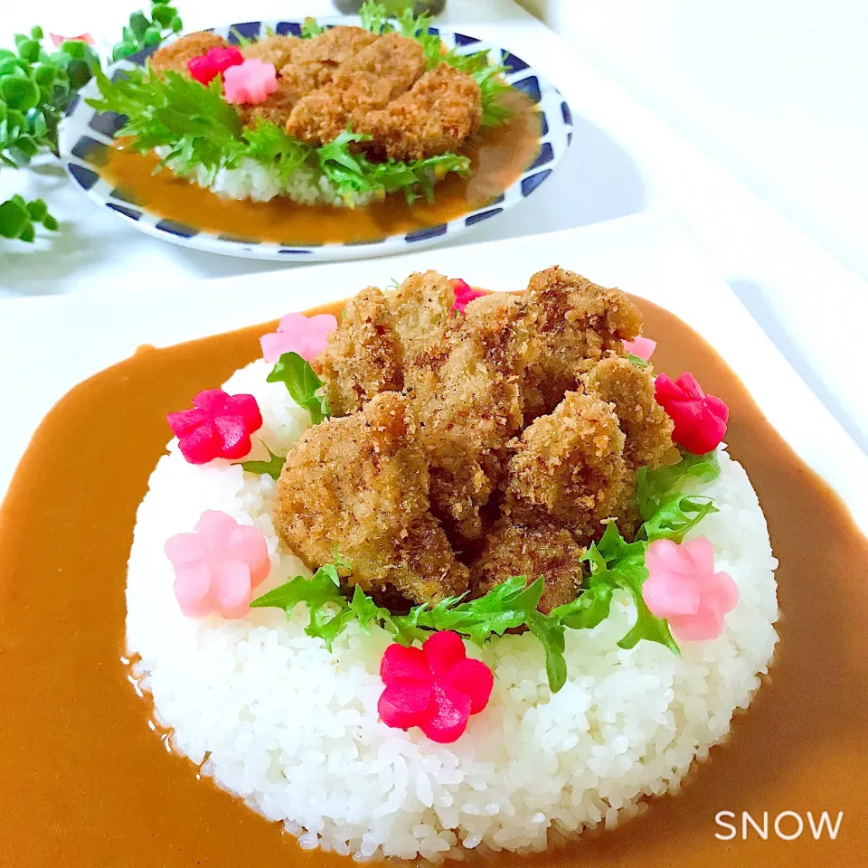 Snapdishの料理写真:カツカレー|オーロラさん