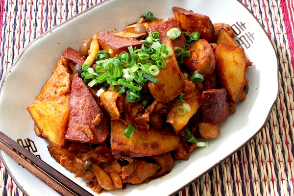 豚肉とさつまいもの韓国風甘辛炒め ユウキ食品 マコーミック Snapdish スナップディッシュ Id Z19hea