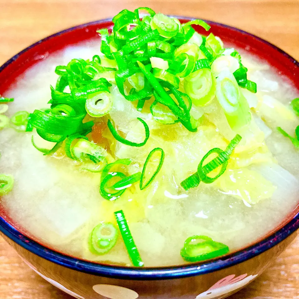 具沢山味噌汁🍀野菜の値段上がって無いですか❓|まいりさん