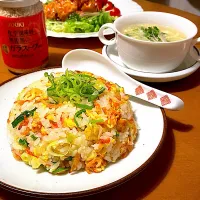 桜エビと葱の香味チャーハン