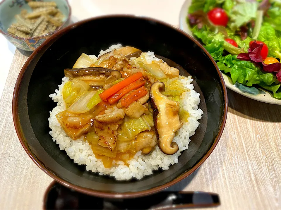 とある日の中華丼☆|yaekoさん