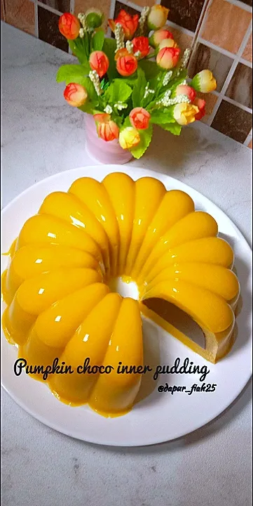 Pumpkin choco inner pudding|dapur_fiah25さん