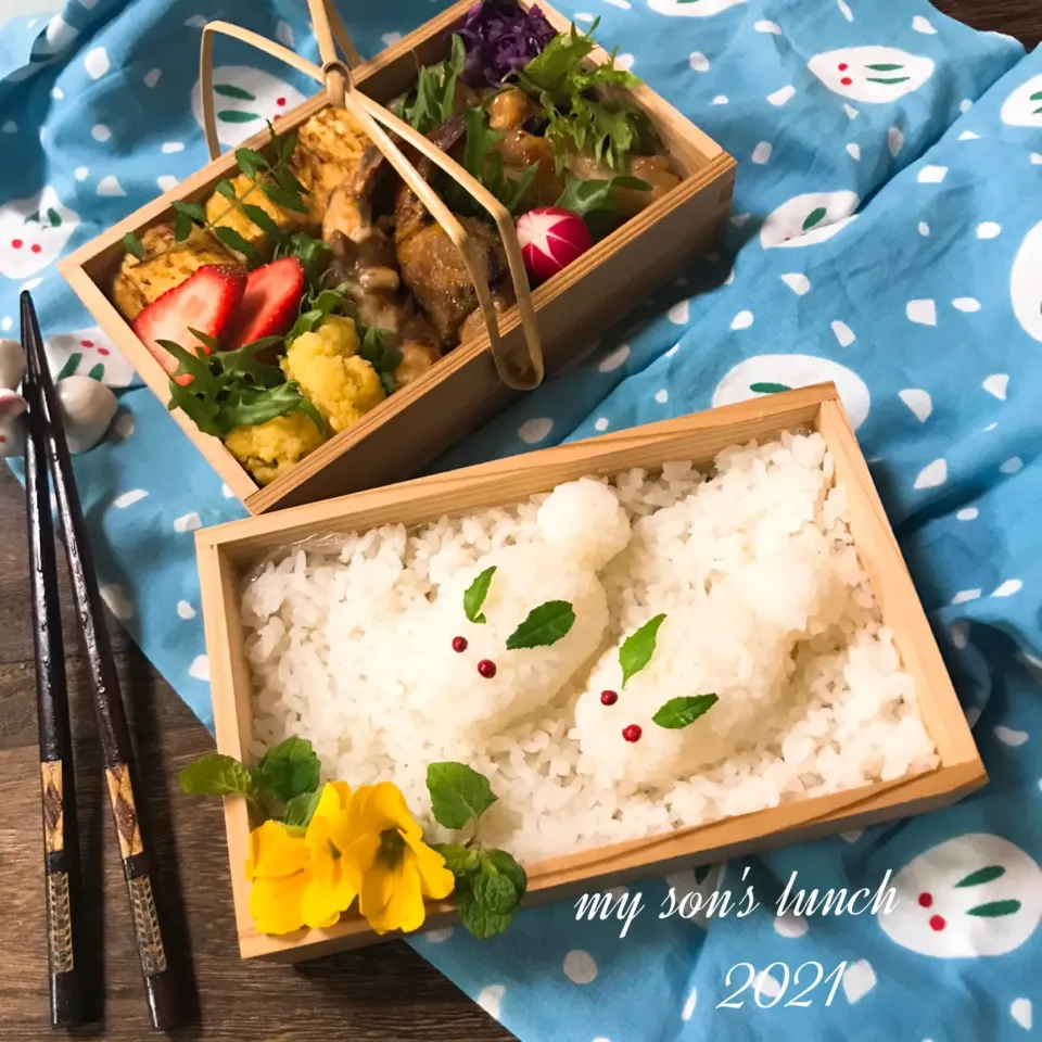 雪うさぎ🐇弁当|kotokotoさん