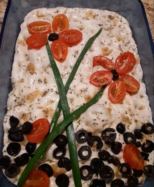 focaccia bread art|Sophieさん