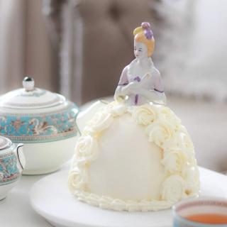 長女ちゃん 歳のお誕生日ケーキオーロラ姫のドールケーキ チーハ Snapdish スナップディッシュ Id Lv5pta