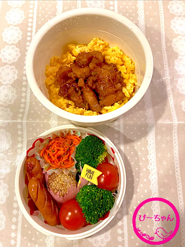 Snapdishの料理写真:次女☆専門学生弁当😊119日目|☆ぴ〜ちゃん☆さん