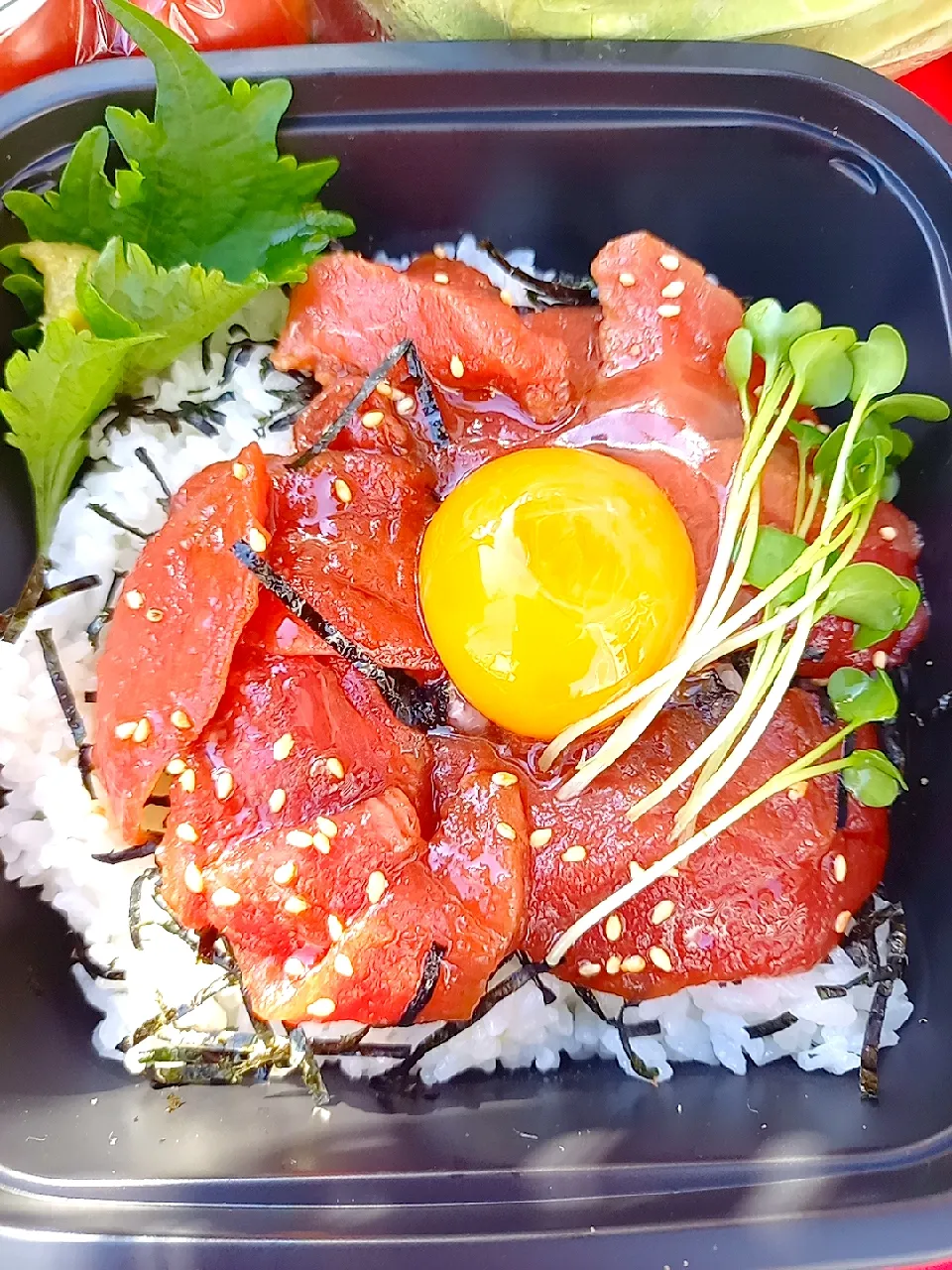 Snapdishの料理写真:マグロ中落ち丼|yumiさん