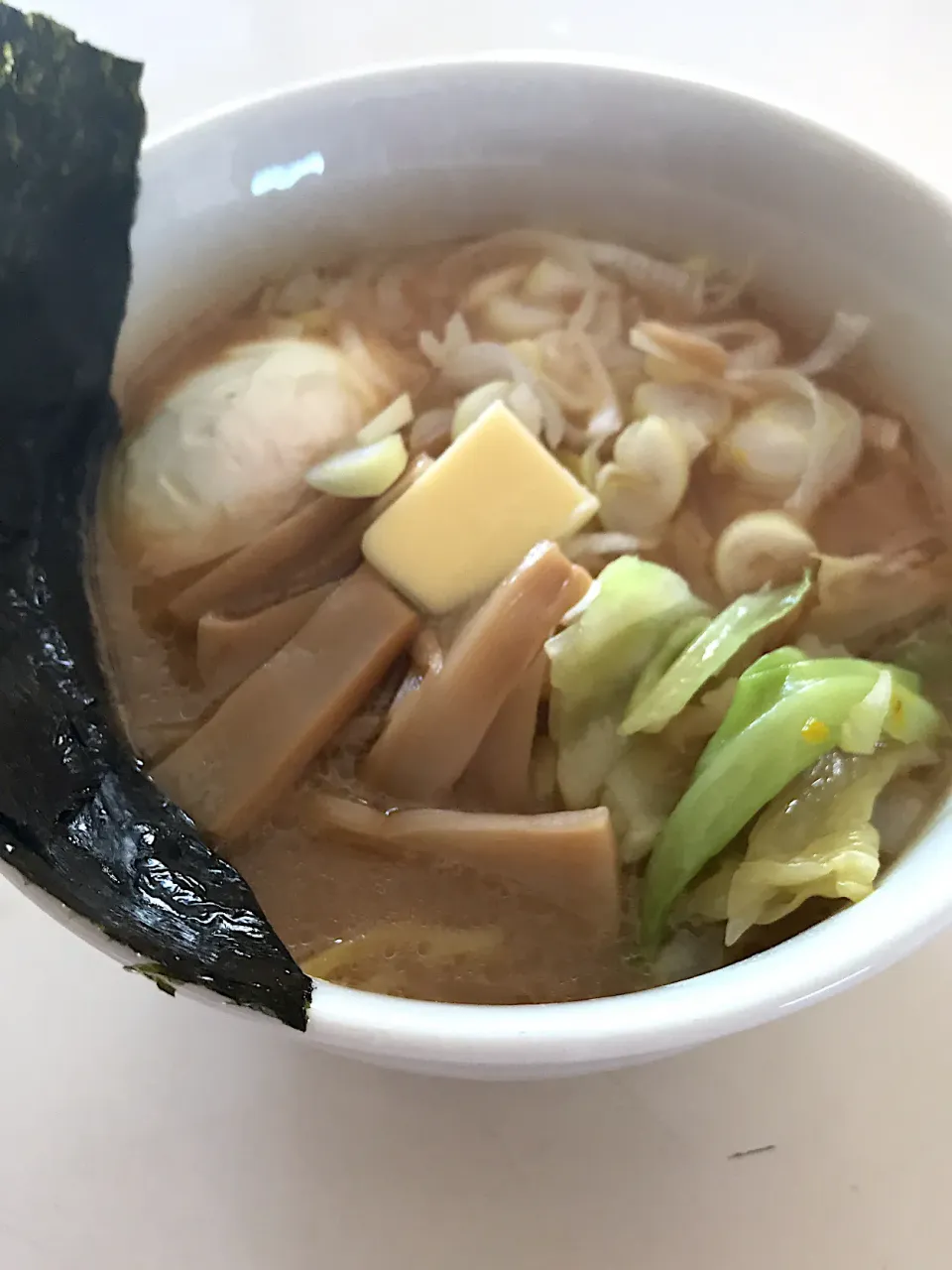 Snapdishの料理写真:テレワークの日ランチ😋味噌ラーメン🍜|ノムリエさん