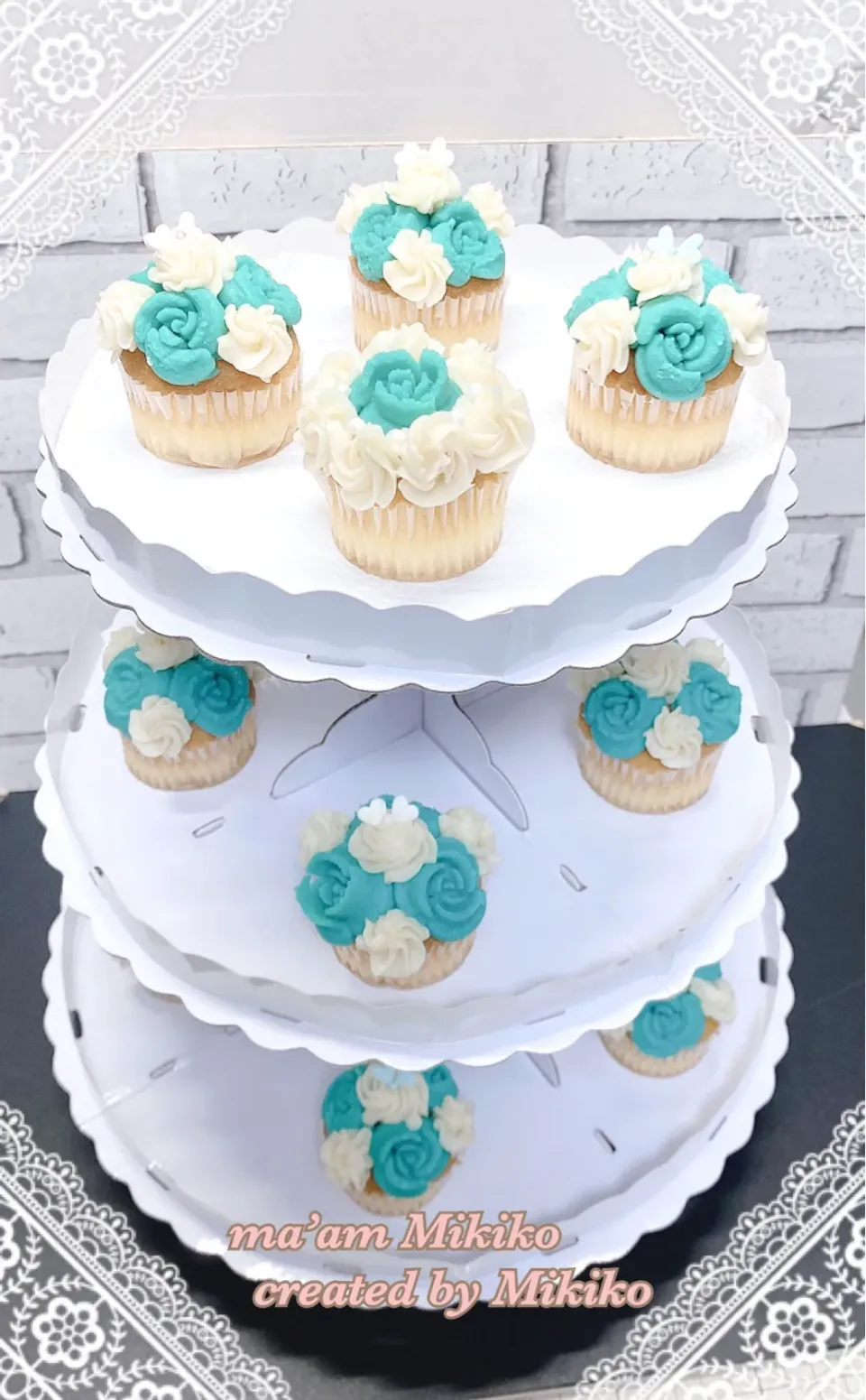 TiffanyBlue Petit  Cup Cake|マダァムMikikoさん