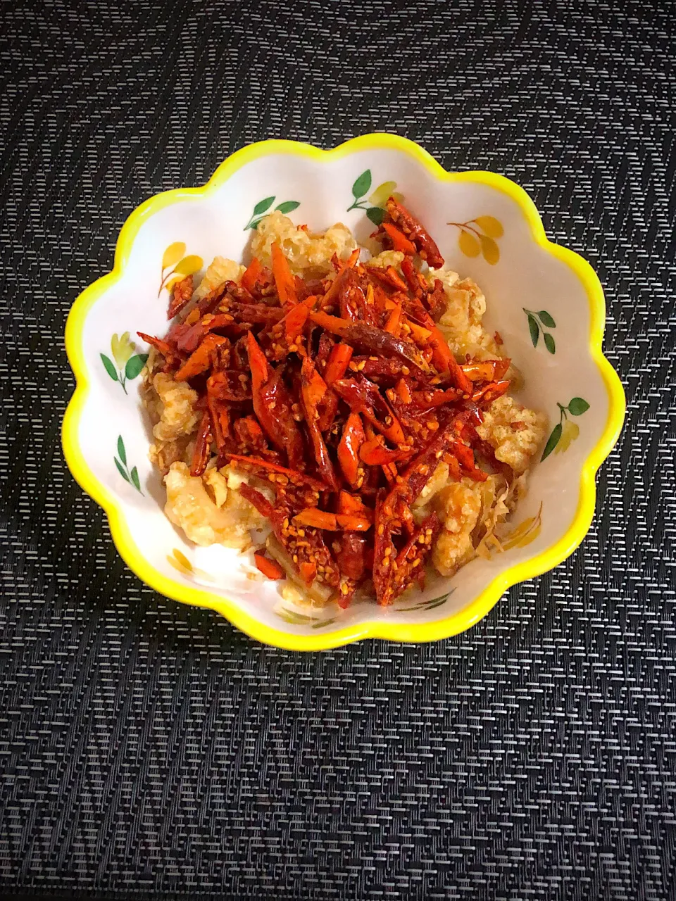 Fried but not spicy chili|อริญรดา พอใจさん