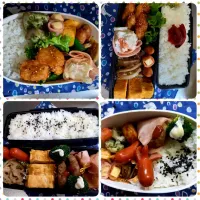 Snapdishの料理写真:ダンナ様、娘ちゃん弁当|ユカリンさん