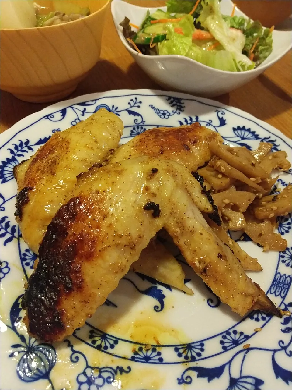 Snapdishの料理写真:手羽先でタンドリーチキン|まきごろうさん