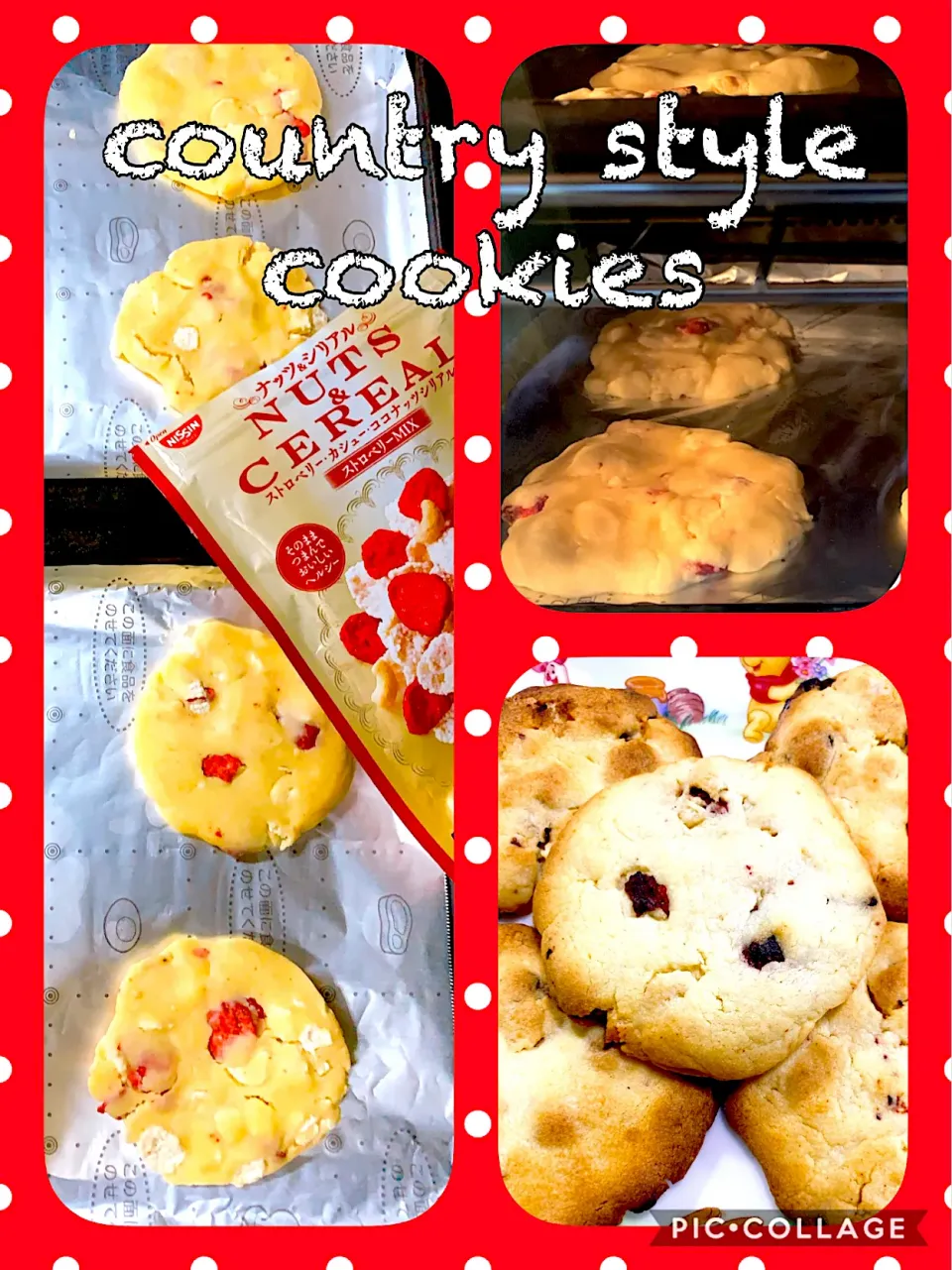 Snapdishの料理写真:#country style cookies|Blueberry🫐さん