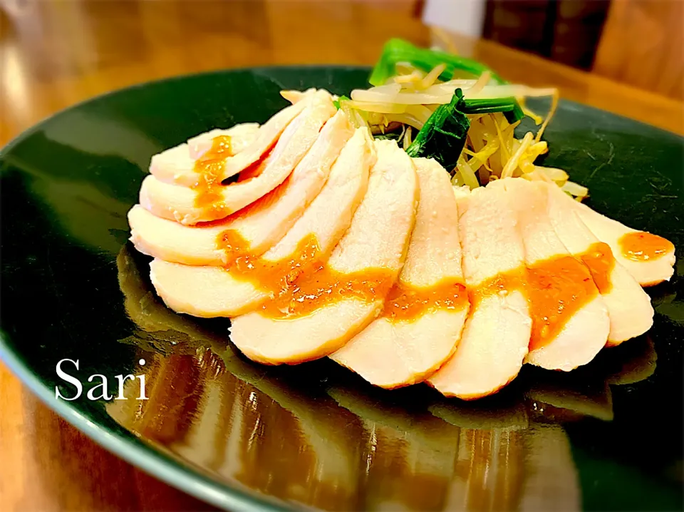 しっとり鶏ハムの芝麻醤ソース|Saori Nishideさん