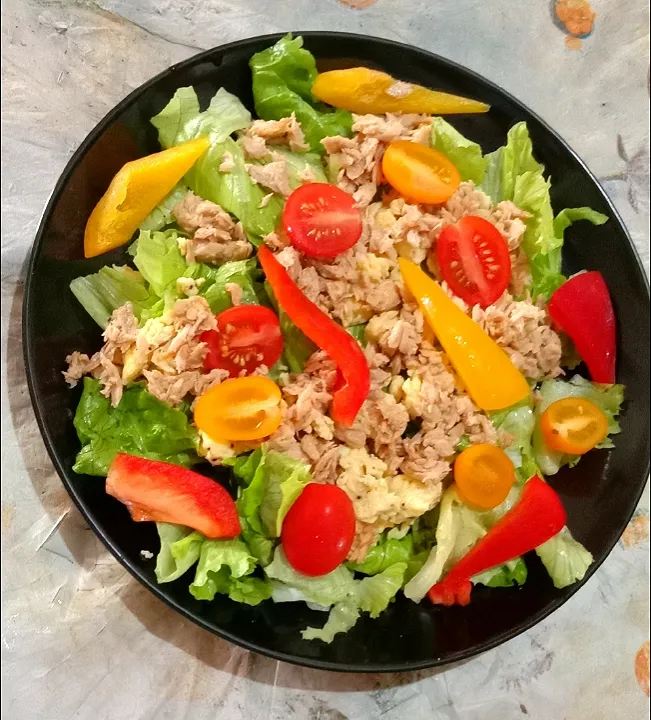 Healthy Salad 
#high protein|steady chanさん