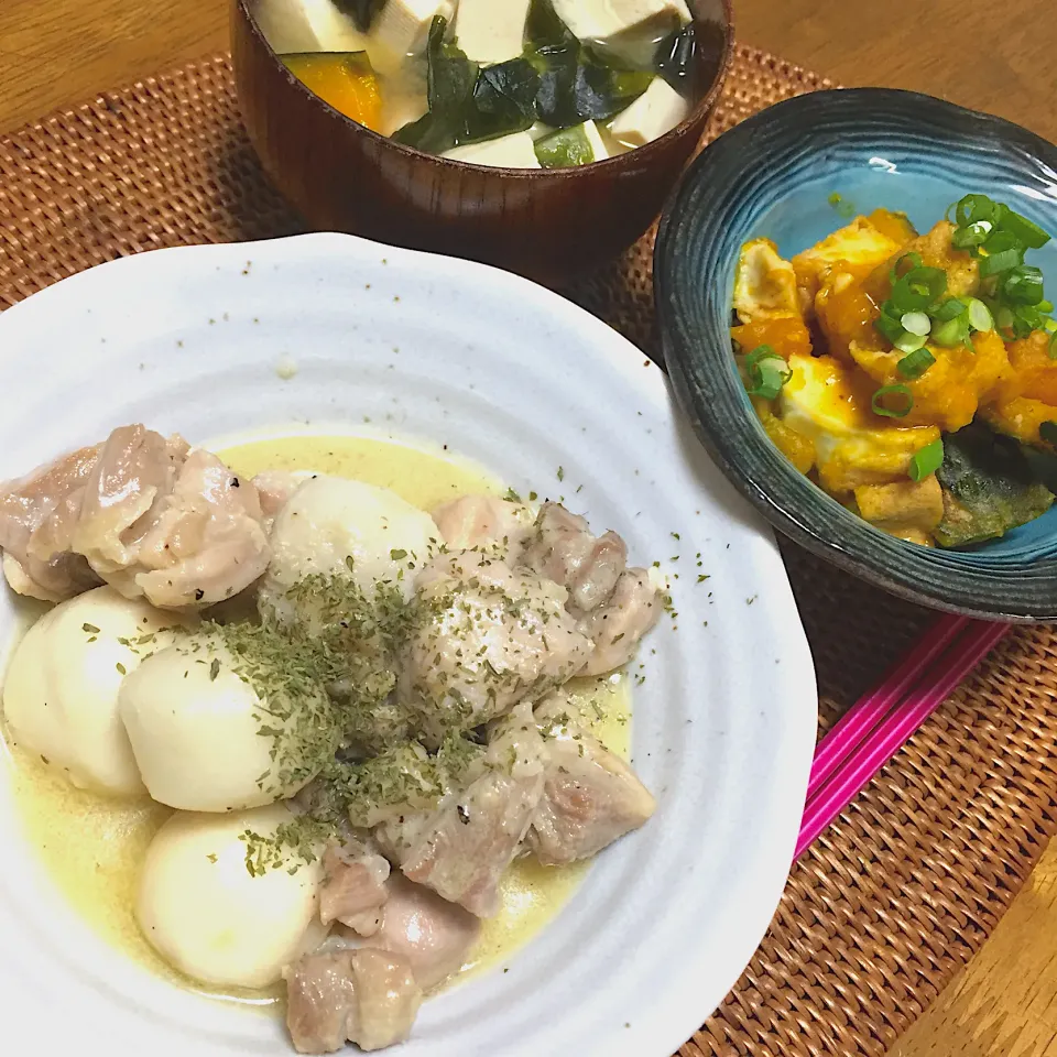 鶏肉と里芋のクリーム煮|トッチーさん