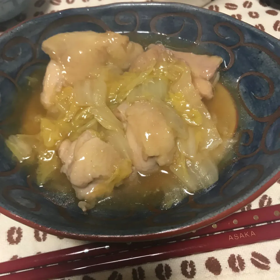 鶏と白菜のとろ〜り煮|あさかさん