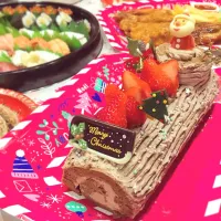 Snapdishの料理写真:2020.クリスマス🎄ブッシュドノエル🤶🏻|さくちんさん