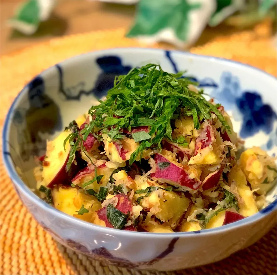 激リピ😆真希ちゃんの料理 さつまいものさっぱり和風サラダ|あゆさん