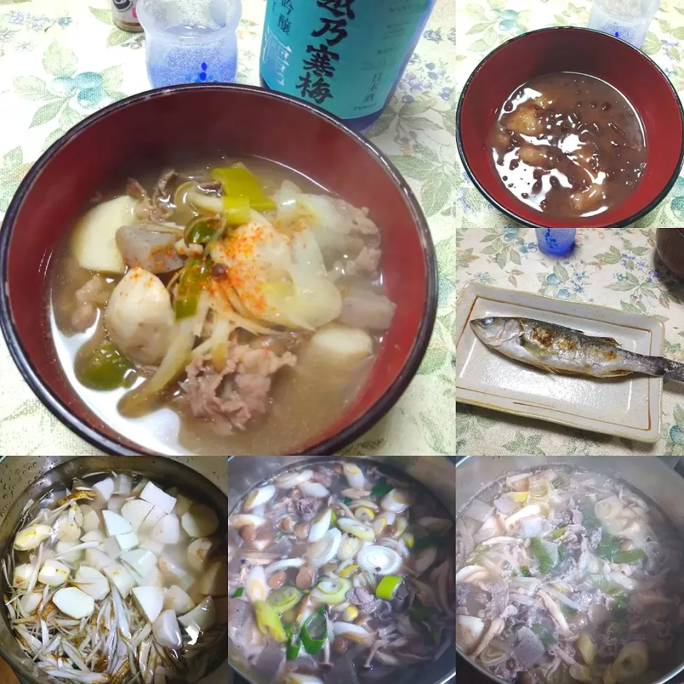 芋煮☆山形の郷土料理芋煮、内陸風の牛肉・醤油味|うたかた。さん