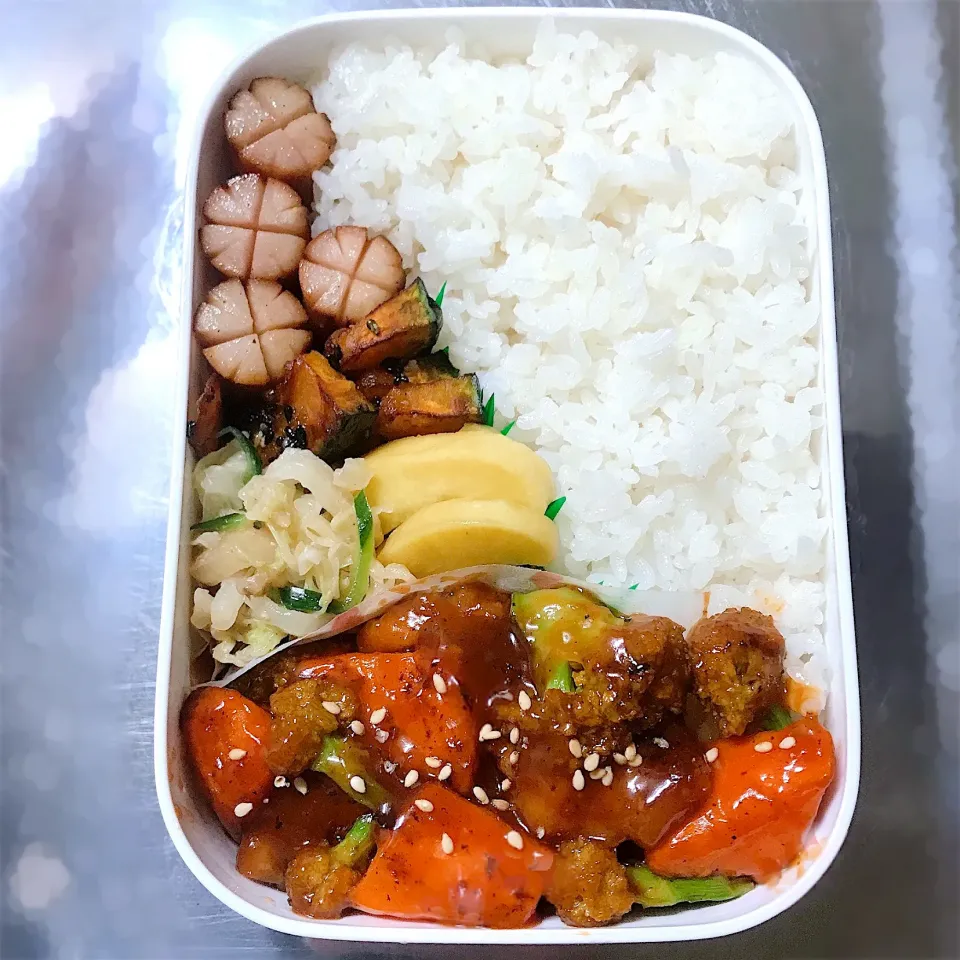 酢豚風弁当|おいもさん