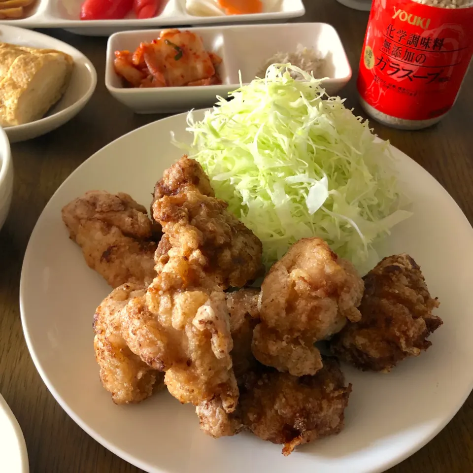 Na'm (山田 奈味) Instagram ＊nami.081さんの料理 化学調味料無添加ガラスープで中華唐揚げ|ふじこさん