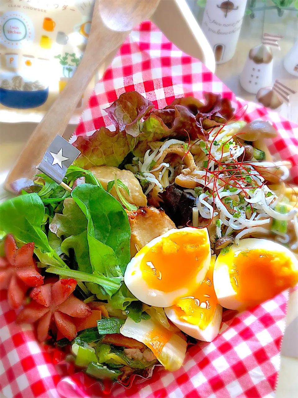 昆布茶キノコ🍄パスタなお弁当🍝|みゆきさん