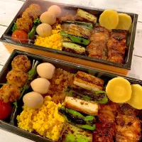 Snapdishの料理写真:焼き鳥弁当（とりべん）|Syuichi Shimojimaさん