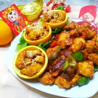 Chicken orange & manchuria|Dapurmiyuさん